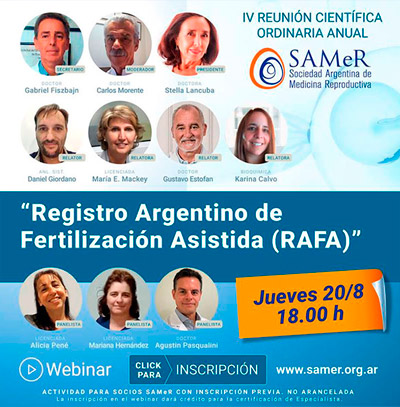 “Registro Argentino de Fertilización Asistida (RAFA)” 