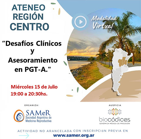 ATENEO REGIONAL SAMeR – REGIÓN CENTRO