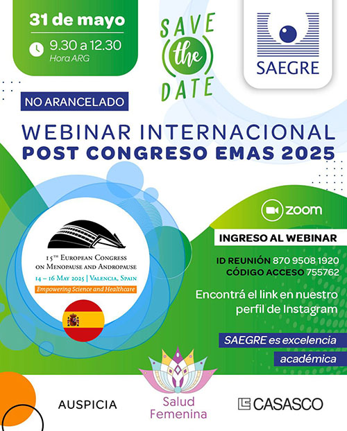 Webinar internacional Post Congreso EMAS 2025